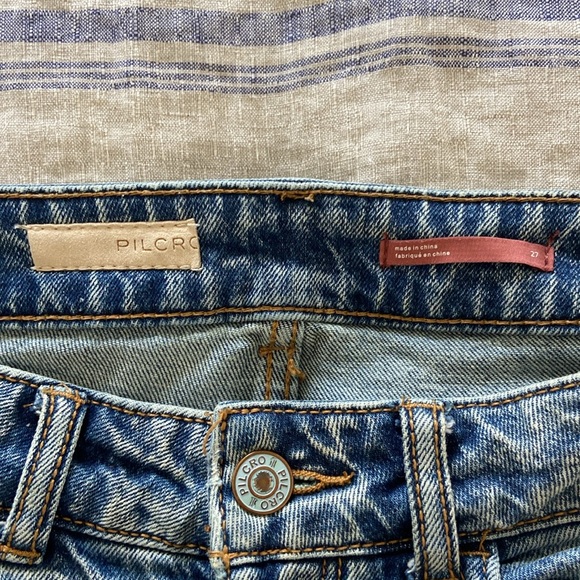 Pilcro Jeans Women's 27 Distressed bootcut Anthropologie - Picture 4 of 10